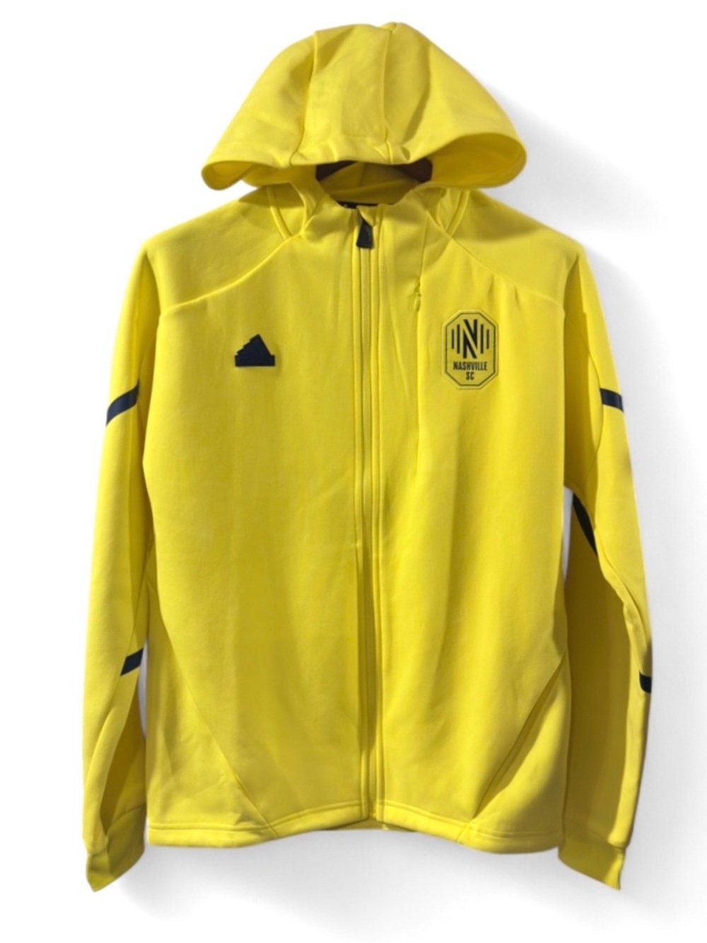 adidas MLS Nashville SC Anthem Travel Raglan Sleeve Jacket Size Men Small (NWT)